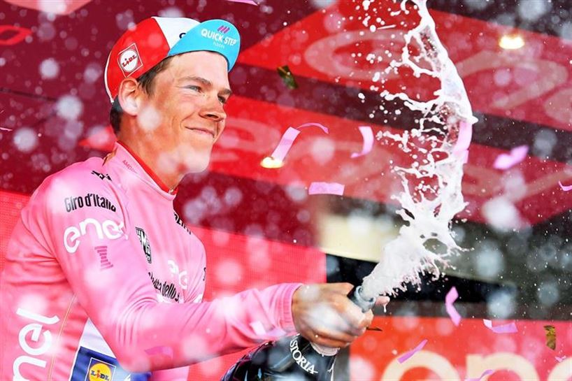 Bob Jungels, liderra bosgarren etaparen ostean