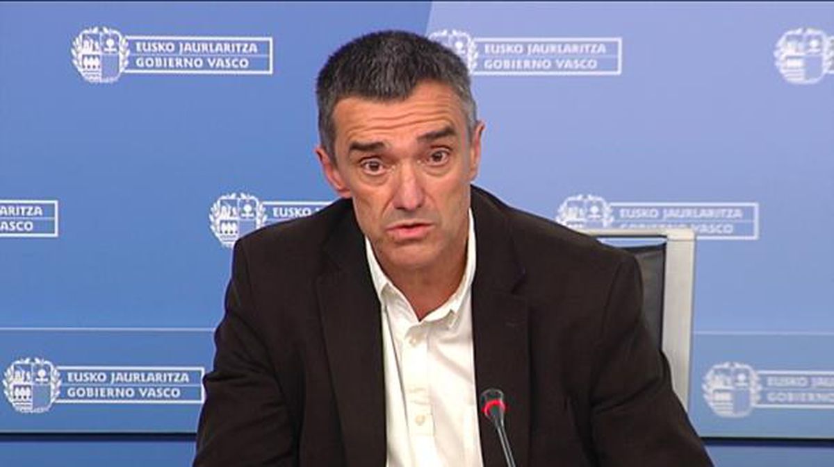 Jonan Fernández. Imagen sacada de un vídeo de archivo de ETB. 