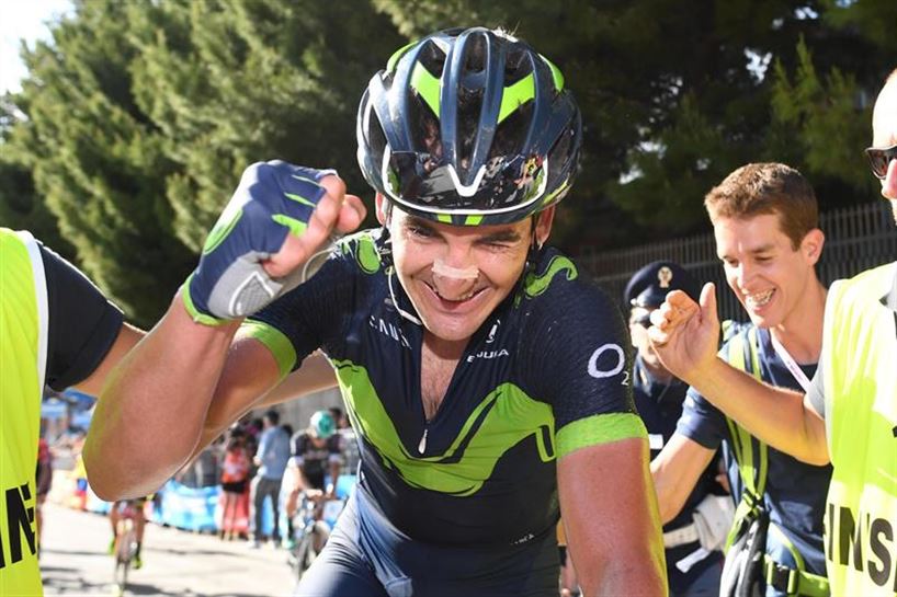 Gorka iIzagirre, 8. etapako irabazlea.