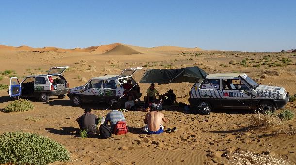 Vuelta a los campamentos saharauis,desde Mauritania recorriendo el desierto