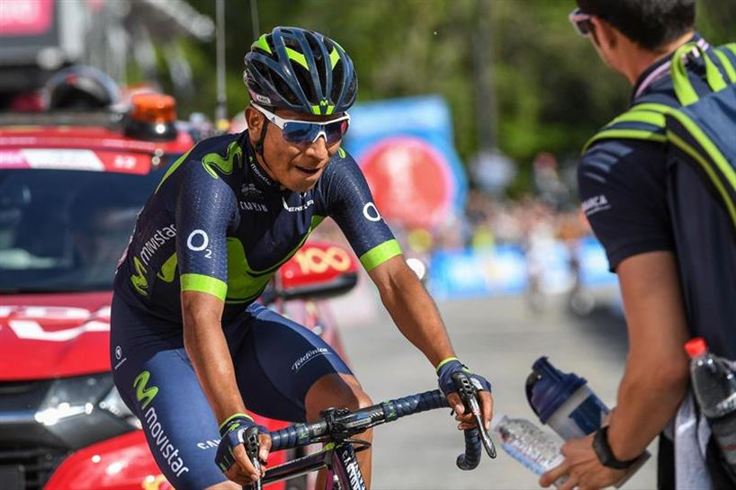 Nairo Quintana, helmugara iristen.