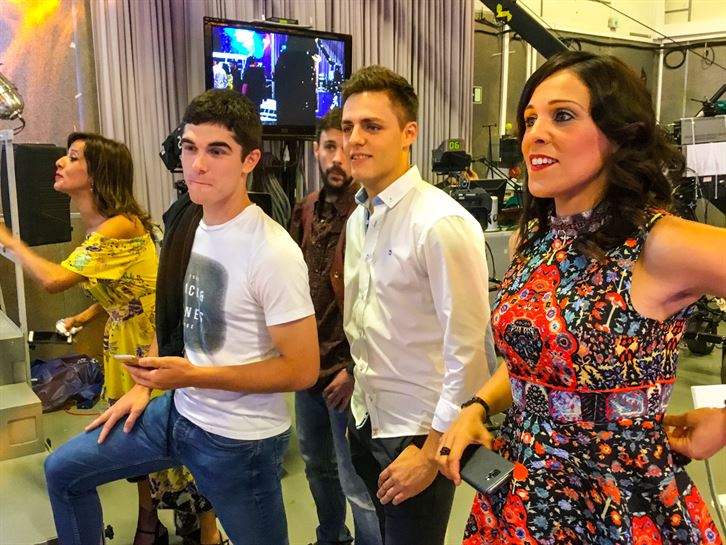 Saioa, Kemen, Iñaki, Hugo eta Adriana