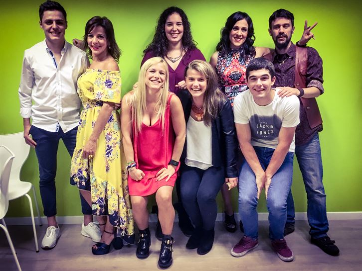 El equipo verde, en la Gran Final de 'El Conquistador del Caribe'.