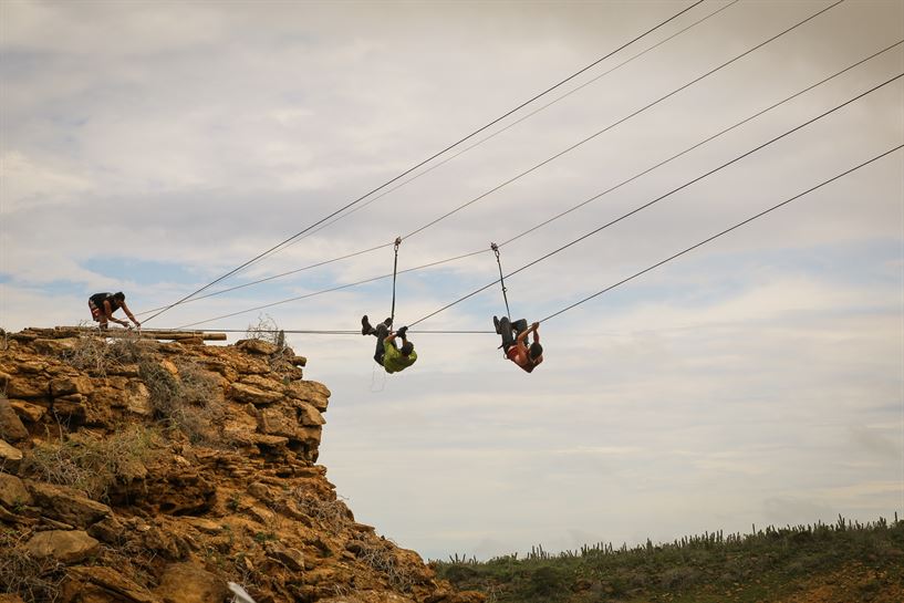 conquis prueba final tirolina