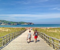 Fin de semana soleado y con temperaturas veraniegas en Euskadi y Navarra