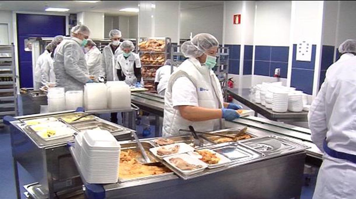 Servicio de cocina en los hospitales navarros