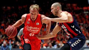 El Baskonia pierde 75-69 contra el Valencia Basket