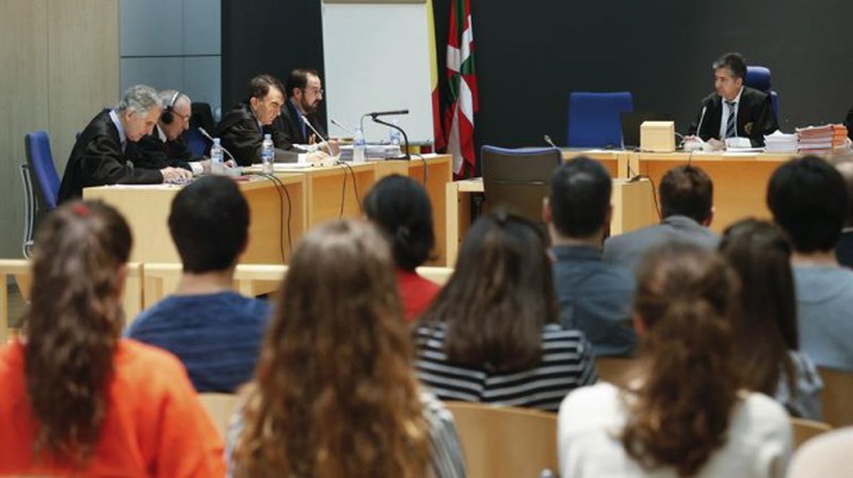 Imagen de archivo del juicio celebrado en junio de 2017.