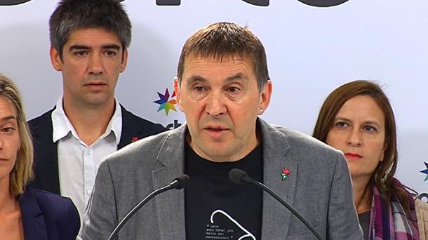 Arnaldo Otegi. Argazkia: EiTB