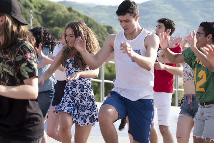 Paula Etxeberria (Haizea) y Markel Gajate (Mikel)