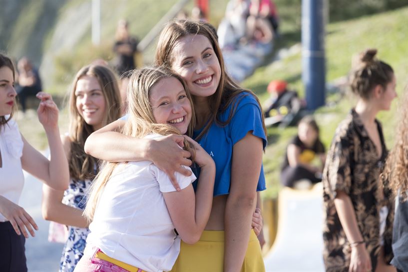 Iholdi Beristain y Miren Arrieta (Ane)