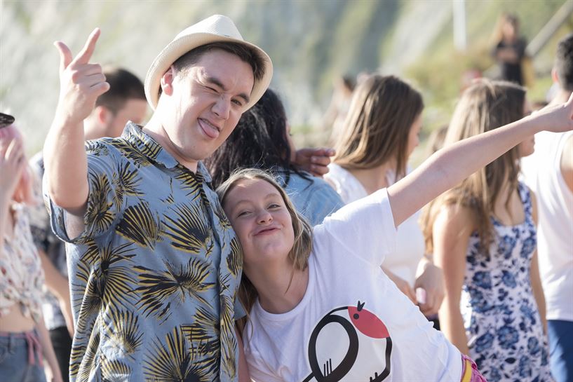 Asier Burguete (Markel) e Iholdi Beristain