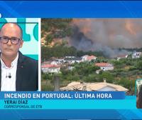 Un hidroavión se estrella en el perímetro del incendio de Portugal