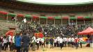 Las peñas de Pamplona celebran un Gran Prix en la plaza de toros