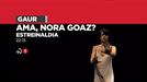 'Ama, nora goaz?' film dokumentalaren estreinaldia, gaur gauean, ETB1en