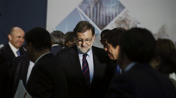 Mariano Rajoy, presidente de España, hoy. EFE. 