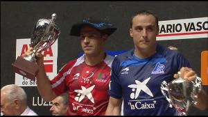 Martinez de Irujo eta Aimar Olaizola, elkar hobetu duten pilotariak