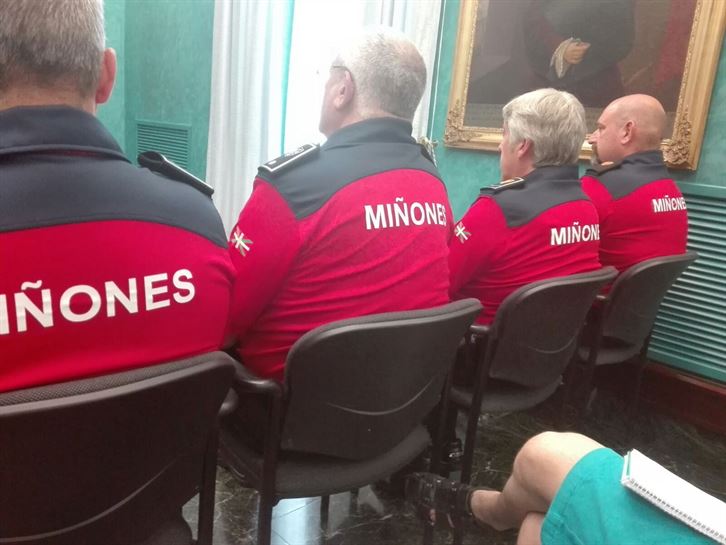 Presentación de los nuevos uniformes de Miñones, 18.07.2017