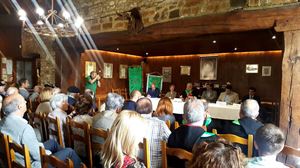 Homenaje a Juanjo Lapitz, Mundaka Festival y maridaje en Gotzon Jatetxea 