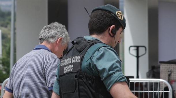 Ángel María Villar fue detenido por la Guardia Civil. Foto: EFE