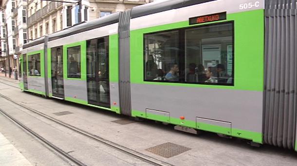 El tranvía de Vitoria superará los ocho millones de usuarios en 2017