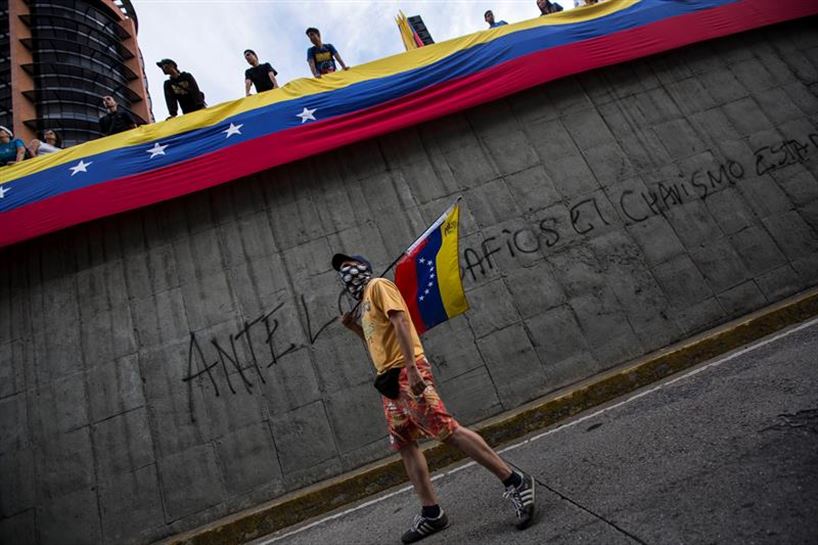Venezuelako oposizioa, 48 orduko grebarako prest