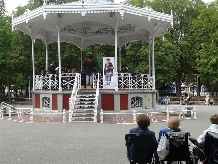 Coertito de la Banda Municipal de Vitoria, homenaje a Antón Iturbe, 25.07.2017