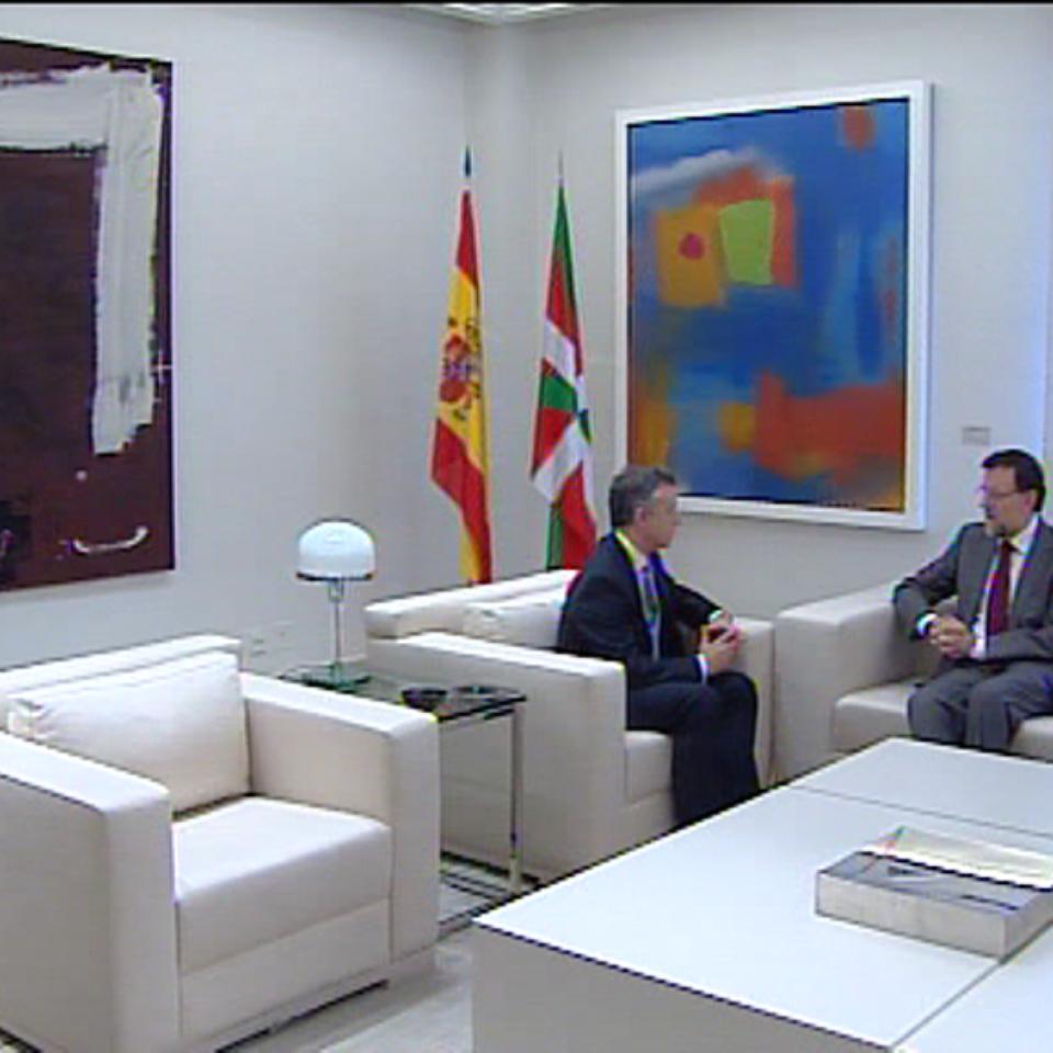 Reunión Urkullu-Rajoy