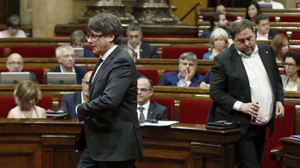 El president Carles Puigdemont, en una foto de archivo. Foto: EFE