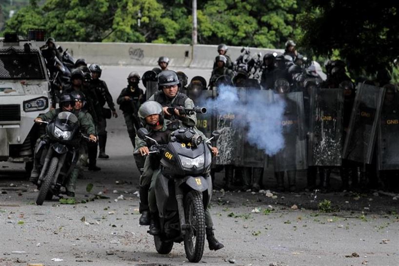 Nuevas protestas en Venezuela. EFE