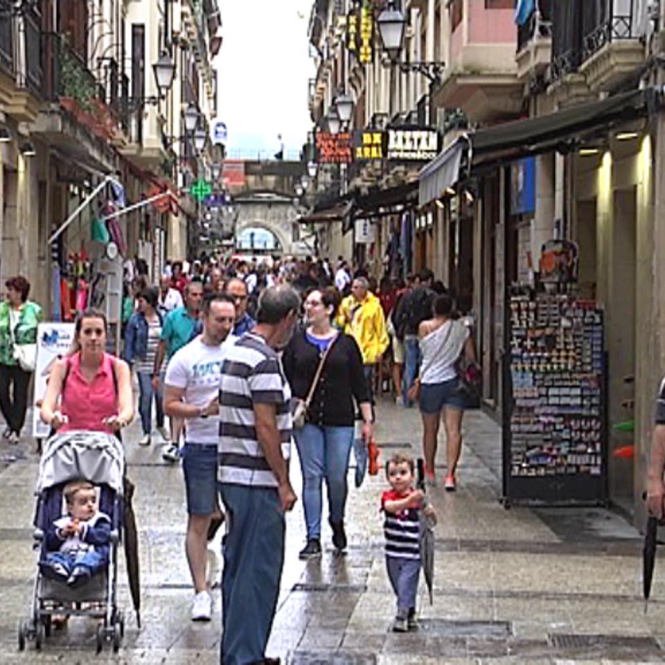 Eneko Goia no cree que en Donostia haya masificación de turistas