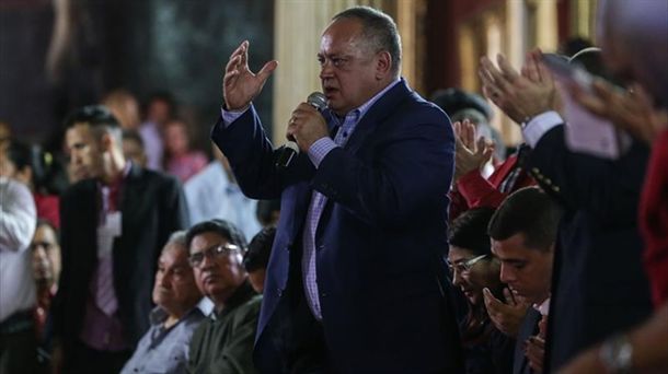 Diosdado Cabello diputatua. Argazkia: EFE