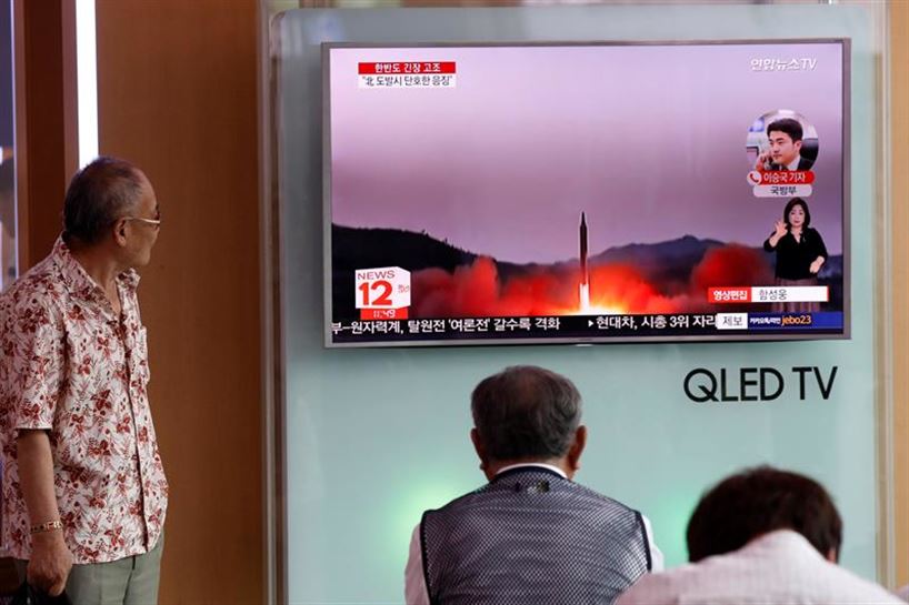 Corea del Norte advierte de que tiene preparados 4 misiles para atacar Guam