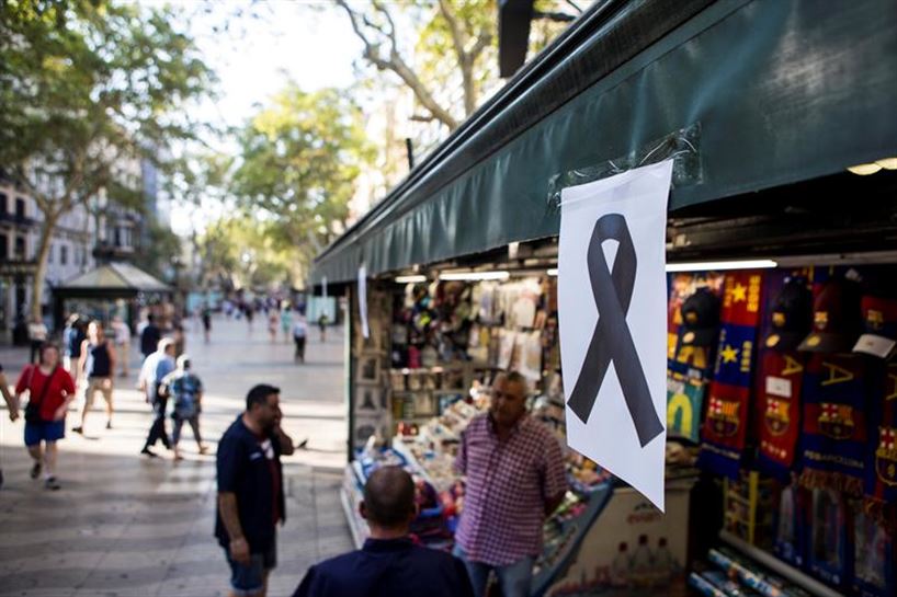 Las instituciones vascas condenan los atentados en Cataluña