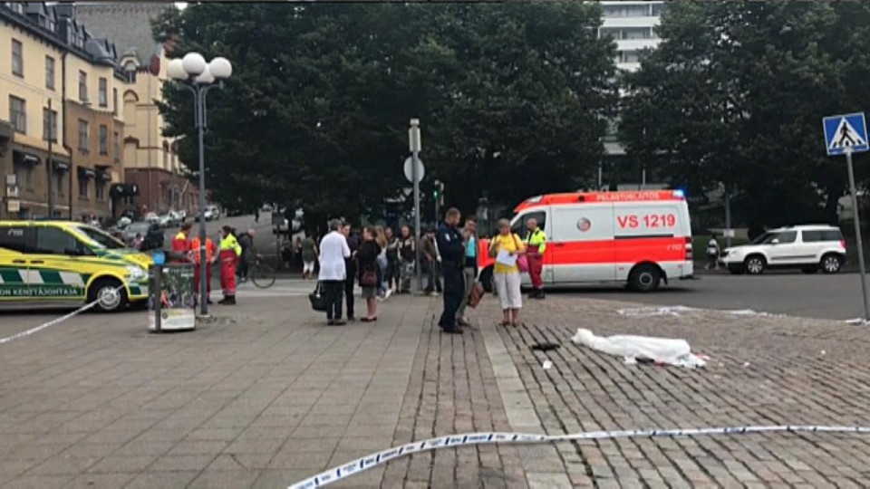 El ataque se ha registrado en Turku (Finlandia). Foto: EiTB.