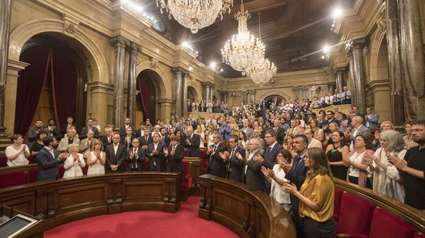 Parlamento catalán 