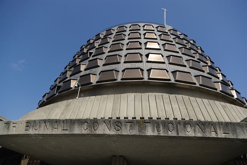 El Tribunal Constitucional. Foto de archivo: EFE