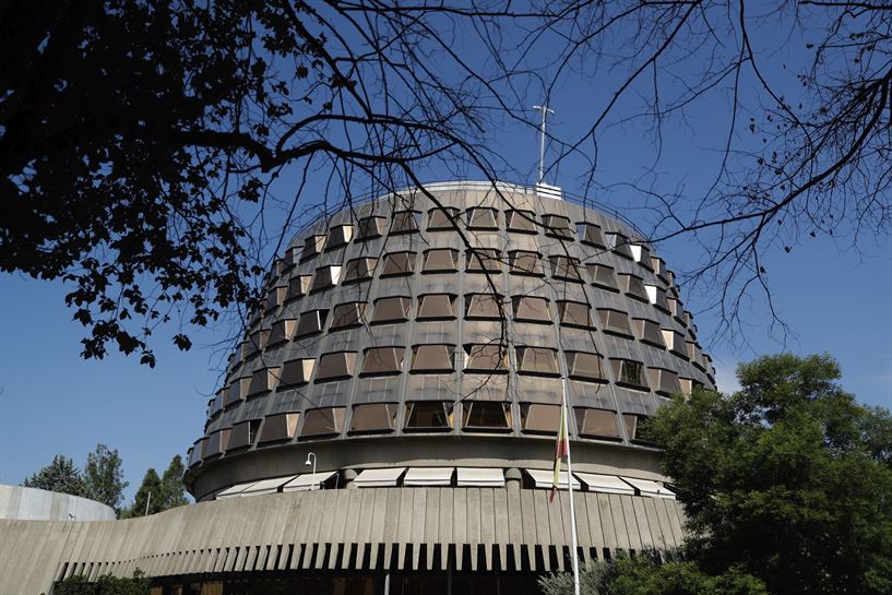 Sede del Tribunal Constitucional en Madrid. Foto de archivo: EFE