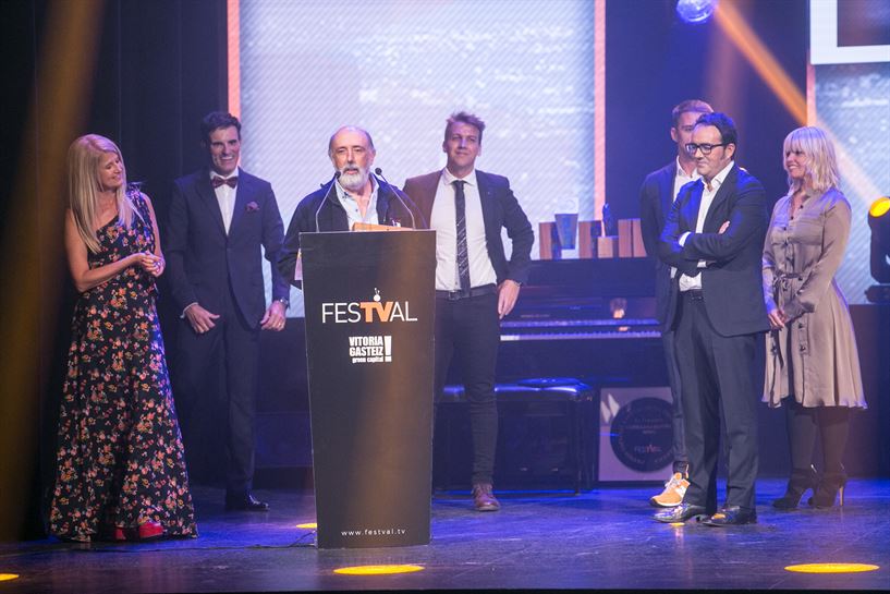 Los rostros más conocidos de la televisión no se han querido perder FesTVal 2017. (Foto: EiTB)