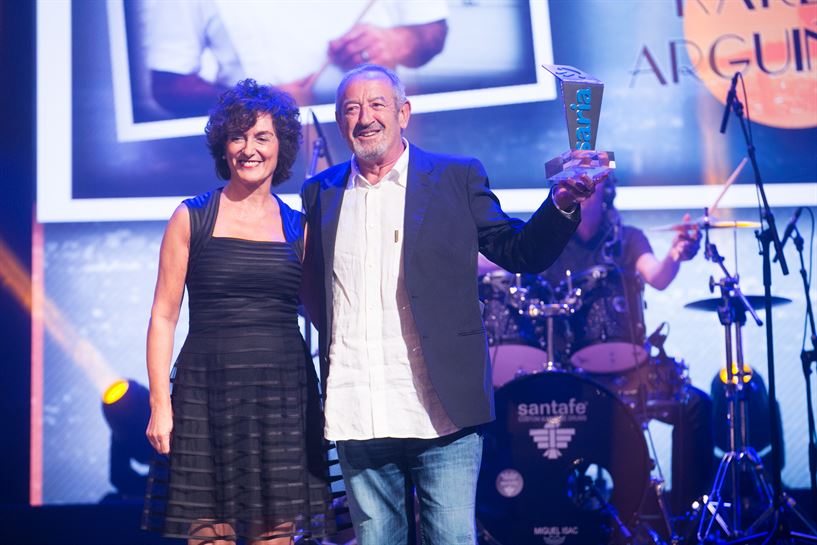 Los rostros más conocidos de la televisión no se han querido perder FesTVal 2017. (Foto: EiTB)