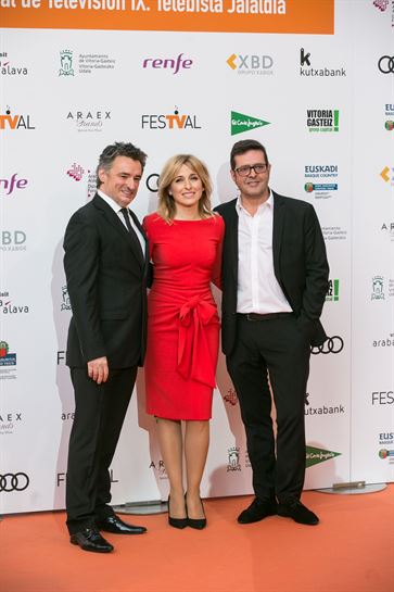 Los rostros más conocidos de la televisión no se han querido perder FesTVal 2017. (Foto: EiTB)