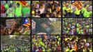 Multitudinaria manifestación de la Diada 2017