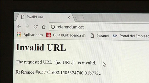 referendum.cat itxitako webgunea. Irudia: EiTB