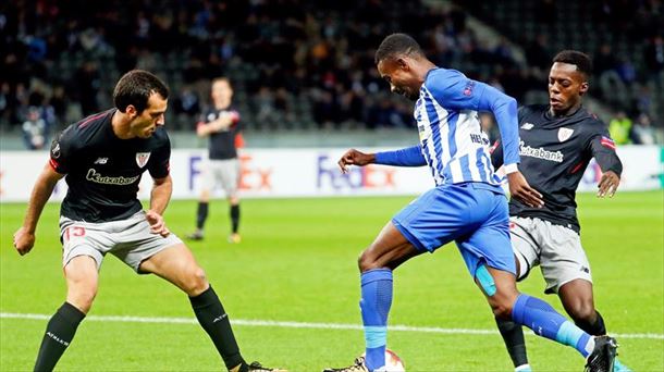 Hertha y Athletic se enfrentaron en la primera jornada de la competición. Foto: EFE 