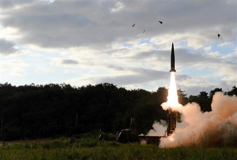 Foto de archivo de un misil de Corea del Sur. EFE