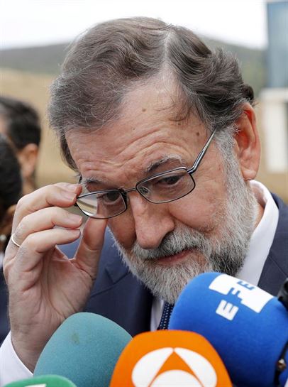 Mariano Rajoy Gobernuko presidenteak. Argazkia: EFE