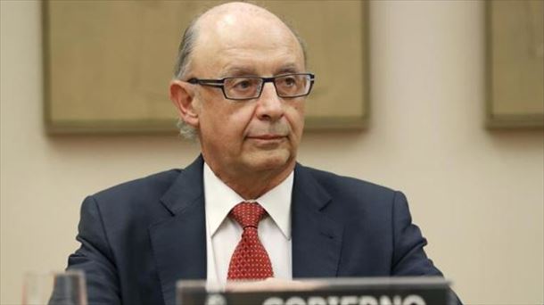 Cristobal Montoro Ogasun ministroa. Argazkia: EFE