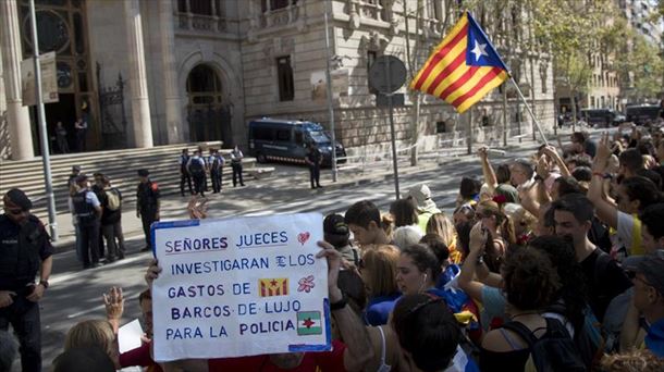 La citación es en relación a las protestas del pasado 20 y 21 de septiembre. Foto: EFE. 