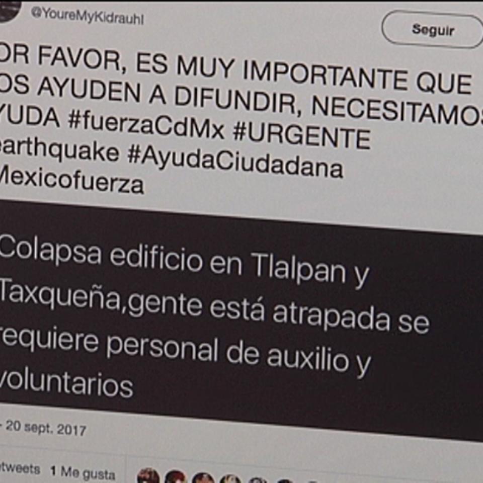 La importancia de las redes sociales en catastrofes como la de México