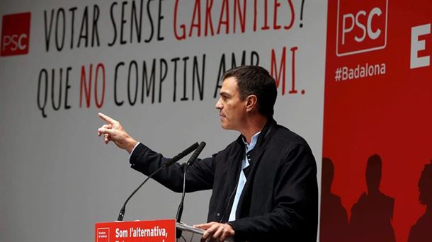 El secretario general del PSOE, Pedro Sánchez. Foto: EFE